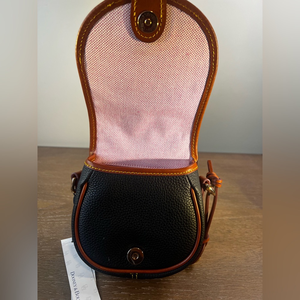 Dooney & Bourke All Weather Leather 2 Duck Bag in Black - Picture 8 of 9